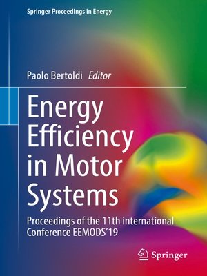 cover image of Energy Efficiency in Motor Systems